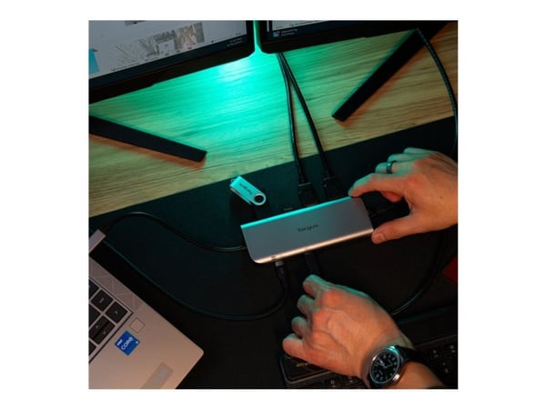 Targus - Telakointiasema - USB-C - 2 x HDMI - 1GbE