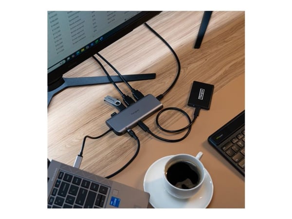 Targus - Telakointiasema - USB-C - 2 x HDMI - 1GbE
