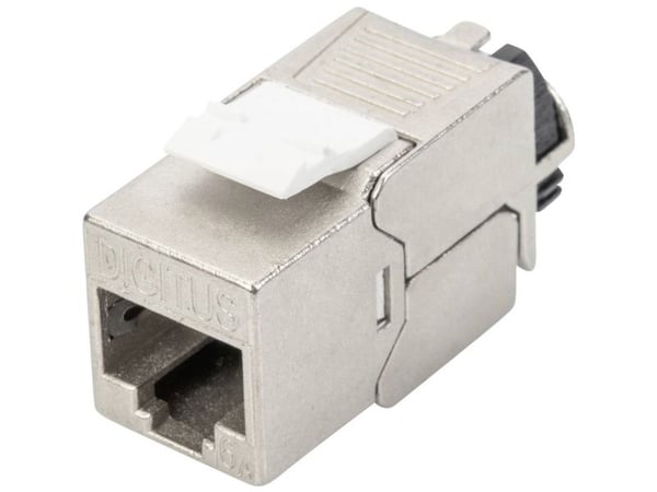 Digitus DN-93907-1-2, Cat7, musta, Akryylinitriilibutadieenistyreeni (ABS), 80 mm, 35 mm, 26 mm