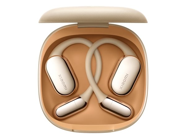 Xiaomi OpenWear Stereo Pro - True wireless-hodetelefoner med mikrofon - åpent øre - Bluetooth - sandgull