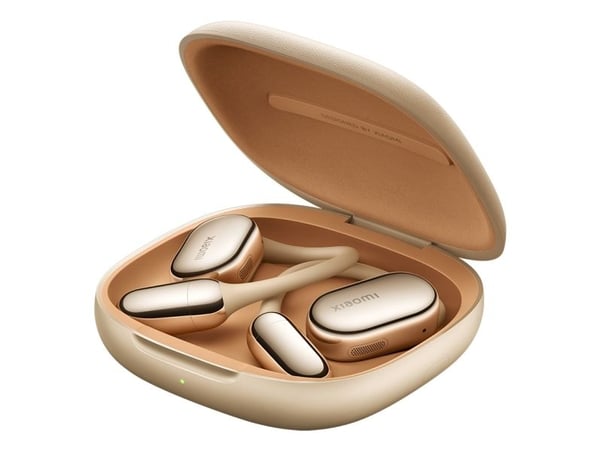 Xiaomi OpenWear Stereo Pro - True wireless-hodetelefoner med mikrofon - åpent øre - Bluetooth - sandgull