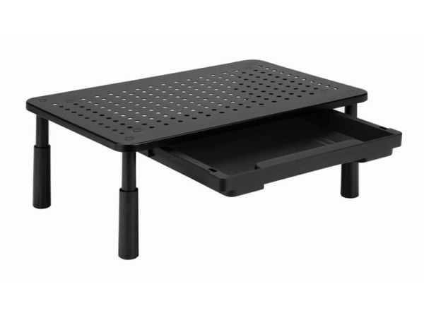 Gembird MS-TABLE-D-01, 20 kg, Korkeudensäätö, Musta