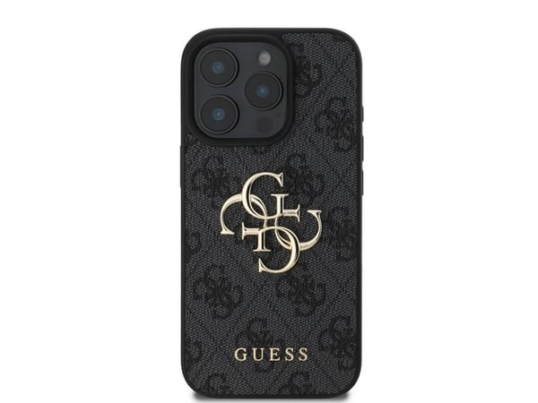 GUESS 3666339327545, Mobilskal, Apple, Apple iPhone 16 Pro, 16 cm (6.3"), Svart