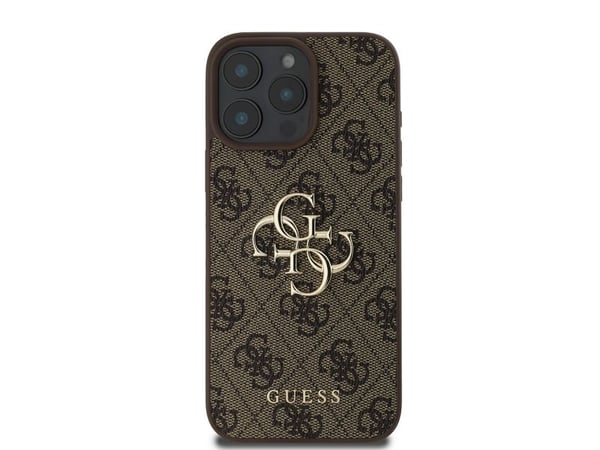 GUESS 3666339327583, Suojus, Apple, Apple iPhone 16 Pro, 16 cm (6.3"), Ruskea