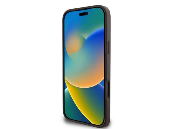 GUESS 3666339327583, Suojus, Apple, Apple iPhone 16 Pro, 16 cm (6.3"), Ruskea