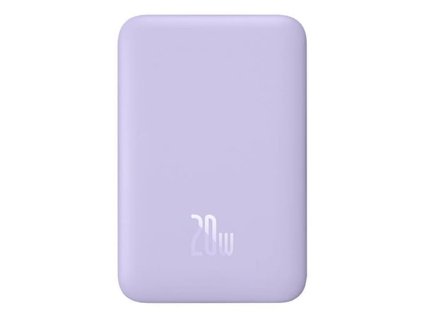Baseus PPCX110105, 10000 mAh, Lithium Polymer (LiPo), Trådløs lading, 20 W, Lilla
