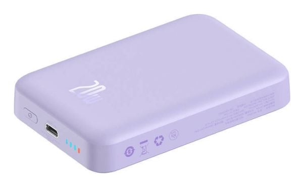 Powerbank Baseus Magnetic Mini 10000mAh 20W (purple)