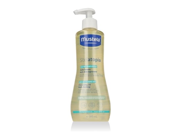 Mustela Stelatopia, 500 ml, Dermatologisk testet