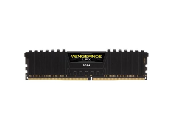 8 GB DIMM DDR4 CORSAIR VENGEANCE LPX PC4-19200 (2400 MHZ) MINNE (SORT)
