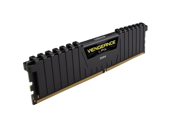 8 GB DIMM DDR4 CORSAIR VENGEANCE LPX PC4-19200 (2400 MHZ) MINNE (SORT)