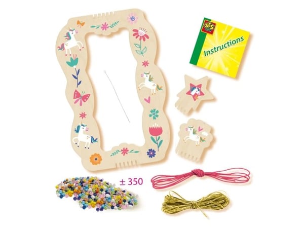 SES Creative 14745, Smykkesett til å lage armbånd for barn, 6 år, Flerfarget