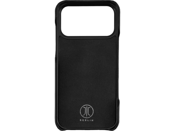 JT BERLIN BackCase Kreuzberg, Suojus, Apple, iPhone 17 Pro Max, 17,5 cm (6.9"), Musta