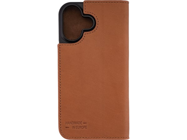 JT BERLIN BookCase Tegel, Lommebok-etui, Apple, iPhone 17, 16 cm (6.3"), Konjakkfarget