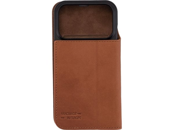 JT BERLIN BookCase Tegel, Lompakkokotelo, Apple, iPhone 17 Pro, 16 cm (6.3"), Konjakinvärinen