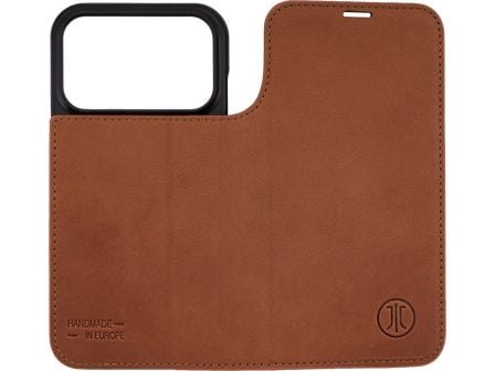 JT BERLIN BookCase Tegel, Lompakkokotelo, Apple, iPhone 17 Pro, 16 cm (6.3"), Konjakinvärinen