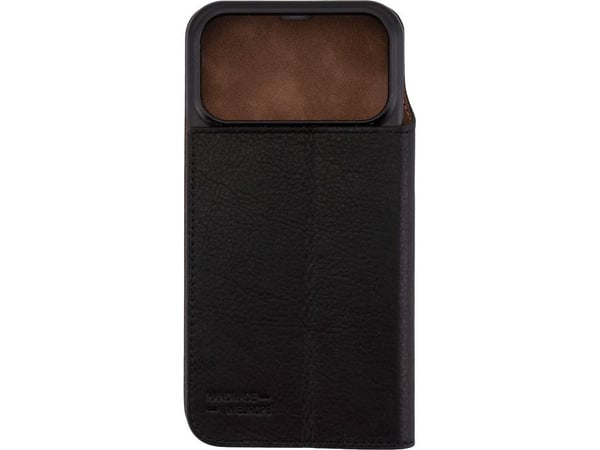JT BERLIN BookCase Tegel, Lompakkokotelo, Apple, iPhone 17 Pro Max, 17,5 cm (6.9"), Musta