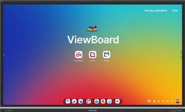 ViewSonic ViewBoard - 75" Diagonal klass LED-bakgrundsbelyst LCD-skärm - kommersiell användning - 4K UHD (2160p) 3840 x 2160