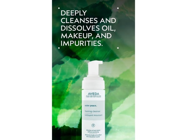 Aveda Outer Peace Foaming Cleanser - Dame - 125 ml