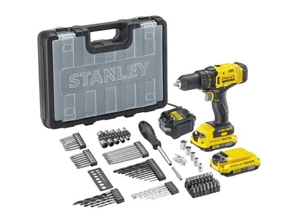 Bore-/skrumaskin Stanley SFMCD700D2A 18 V 2 x batteri 2 Ah