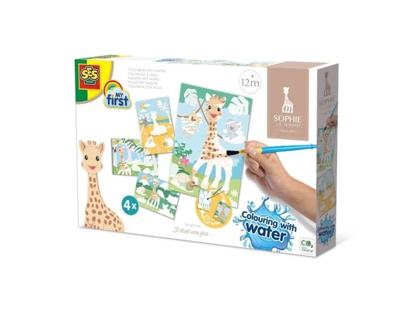 SES SES Sophie la girafe Fargelegging med vann 14490 44906