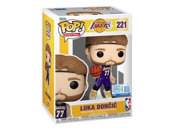 Funko POP Vinyl Exclusive Lakers Luka Doncic PRPL