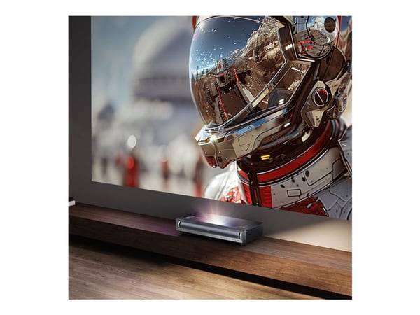 Hisense TriChroma Laser Cinema PX3-PRO - DLP-projektor - RGB laser - 3000 ANSI lumen - 3840 x 2160 - 4K - objektiv med ultrakort kastavstånd - Wi-F...