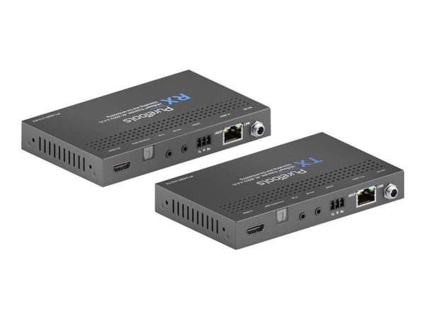 PureTools PT-HDBT-210 (transmitter and receiver) - Video/lyd/infrarød/seriell-utvider - RS-232, HDMI, HDBaseT, infrarød - opp til 70 m