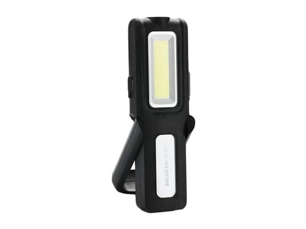 Verkstedlommelykt Superfire G12, 566lm, USB