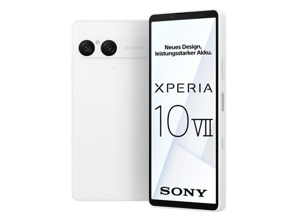 Sony Xperia 10 VII, 15,5 cm (6.1"), 8 GB, 128 GB, 50 MP, Android 15, Vit