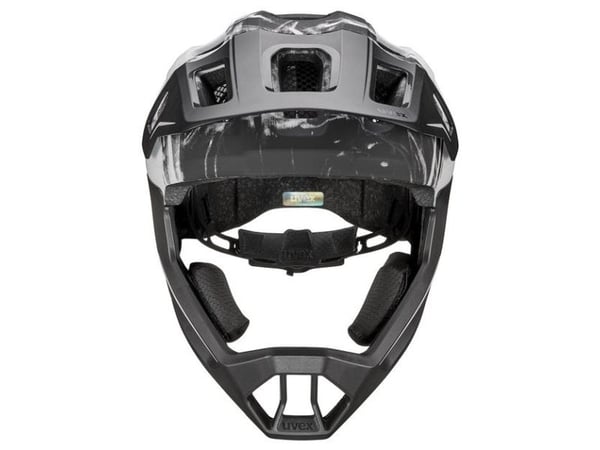 Uvex react jr. fullface, Gjuten konstruktion