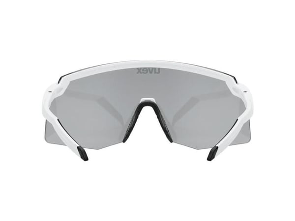 Uvex pace stage, Monikäyttöurheilulasit, Unisex, Kehyksetön, Harmaa, Valkoinen, Hopea