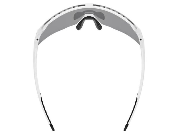 Uvex pace stage, Monikäyttöurheilulasit, Unisex, Kehyksetön, Harmaa, Valkoinen, Hopea