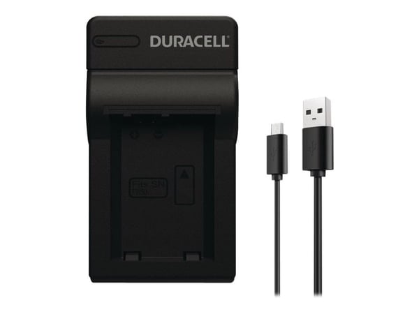 Duracell - USB-batteriladdare - 1 x batterier laddas - svart - för Sony NP-FW50