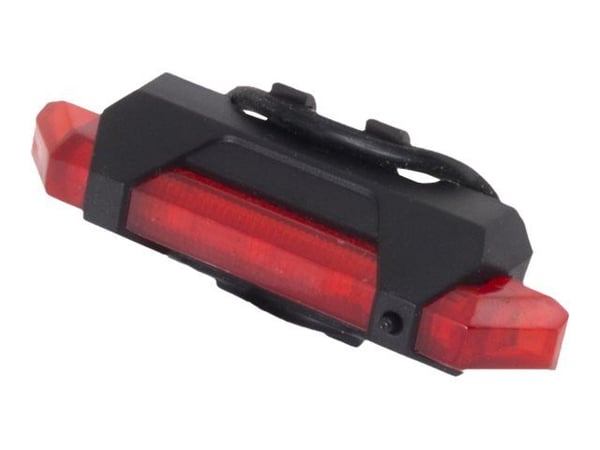 Esperanza VELORUM - Sykkelbaklykt - LED - 5-modus - rødt lys