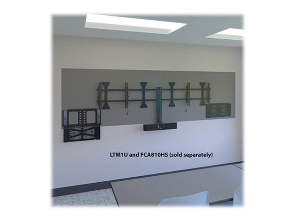 Chief Proximity Component Storage Slide-Lock Panel For AV Systems - Black - Monteringskomponent (component storage slide-lock panel, Lever Lock pla...