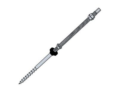 Keno Dobbeltgjenget skrue K-17-200