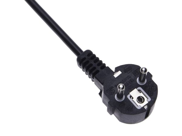 Techly I-CASE STRIP-91UD, 1U, Svart, Röd, 9 AC-utgångar, Typ F, Typ F, 2 m