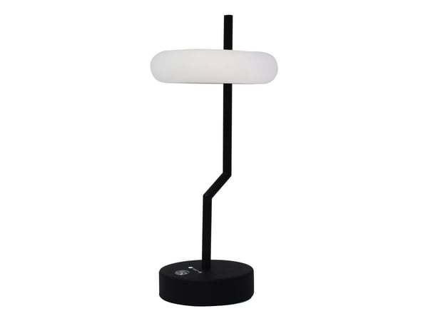 Techly I-LAMP-TABLE2, Musta, Valkoinen, Akryylinitriilibutadieenistyreeni (ABS), Silitysrauta, Makuuhuone, Kahvi, Ruokailusali, Hotelli, Olohuone, ...