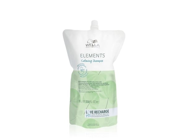 Wella Professionals Elements beroligende sjampo refill 1000 ml