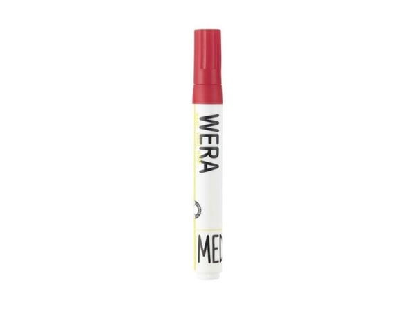 Wera whiteboardpenna 1-3 mm röd - (12 st.)