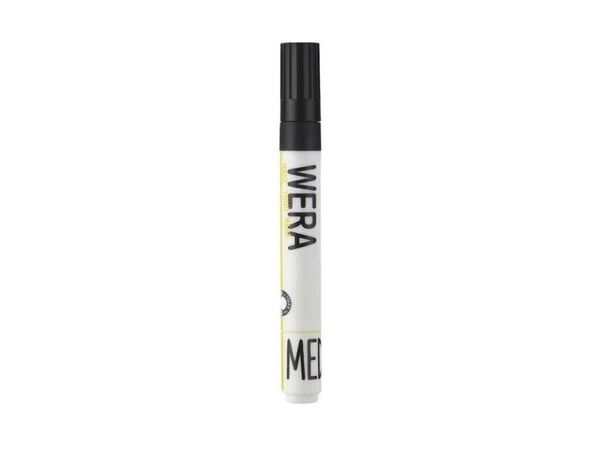Whiteboardmarker, BNT Wera, 1-4MM Skrå spids, sort, non-permanent - (12 stk.)