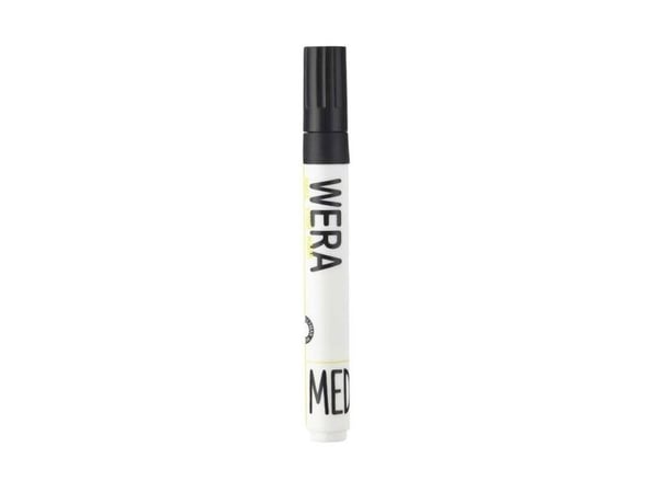 Whiteboardmarker, BNT Wera, 1-3MM Rund spids, sort, non-permanent - (12 stk.)