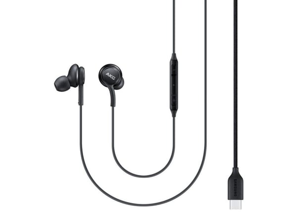Samsung EO-IC100, Sladdansluten, Samtal/musik, 20 - 20000 Hz, 18,35 g, Headset, Svart