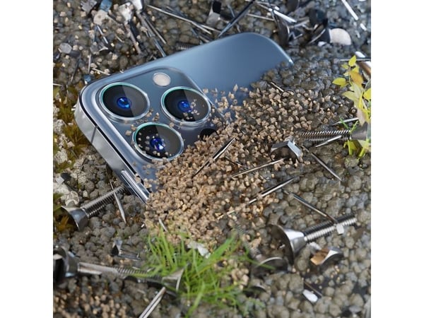 3MK Hybridilasi kameran linssille 3MK Lens Protection Pro Apple iPhone 14 violetti/violetti