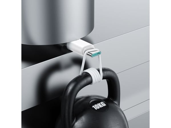 Joyroom Long-Lasting Series A9 USB-C til USB-C PD QC-kabel 60W 3A 1 m - hvit