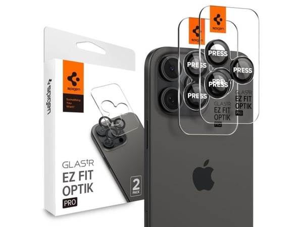 Spigen AGL05205, Linsebeskytter, Gjennomsiktig, Herdet glass, Apple, iPhone 14 Pro (6.1-inch) 2022 iPhone 14 Pro Max (6.7-inch) 2022, Boks