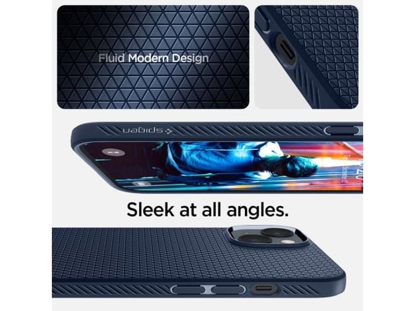 Spigen ACS04892, Etui, Apple, iPhone 14 Plus, 17 cm (6.7"), Blå