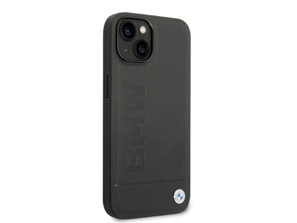 BMW Case BMHMP14MSLLBK iPhone 14 Plus 6.7" black/black hardcase Signature Logo Imprint Magsafe