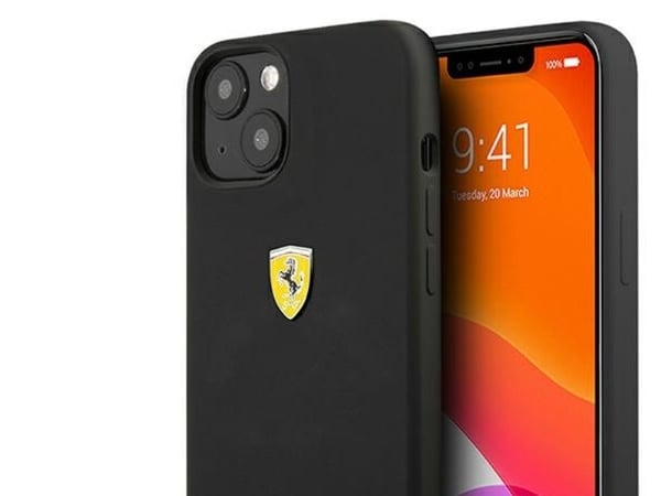 Ferrari 3666339026912, Etui, Apple, iPhone 13 mini, 13,7 cm (5.4"), Svart