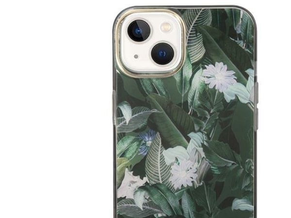 Guess GUHCP14MHGJGHA iPhone 14 Plus 6,7" grønn/grønn hardt etui Jungle Collection